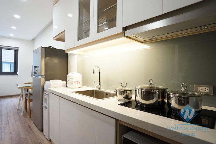 New and clean studio apartment for rent near Japanese Embassy, Ba Dinh district, Ha Noi